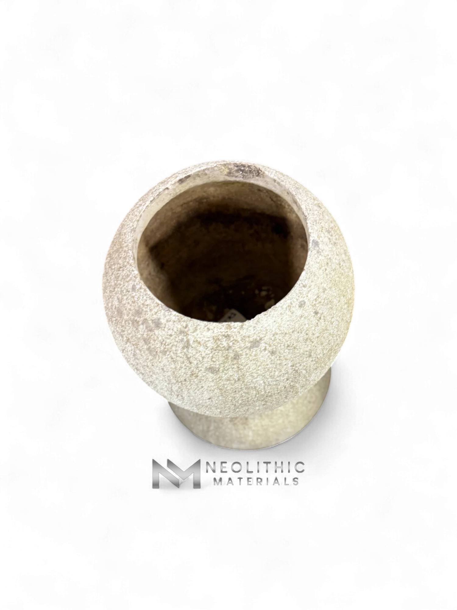 Swiss 60's Concrete Ball Planter - Image 2